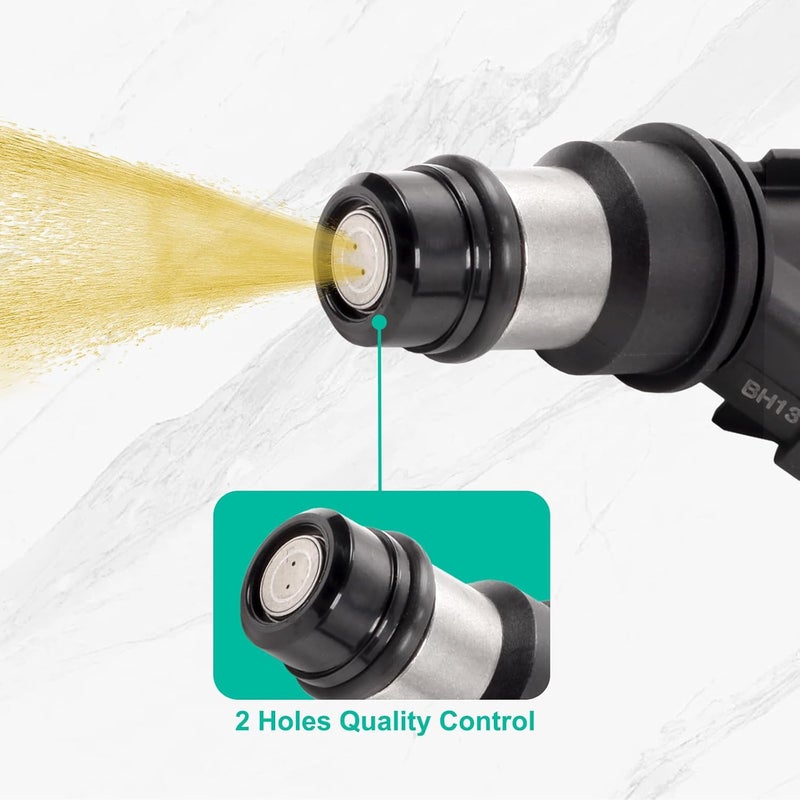 PYHAUTO Fuel Injector FJ315 Compatible with 2002-2005 Silverado 1500 2500 3500,2001-2003 Sierra 1500 2500 3500 4.8L 5.3L 6.0L,Replace 25317628, 17113698, 17113553, FJ10062 8pcs 2 Holes - Image 4